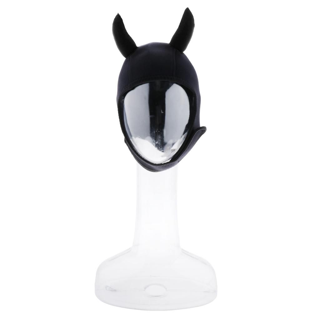 Pack Of 2 Neoprene 3mm Scuba Wetsuit Hood Vented Thermal Head Cover