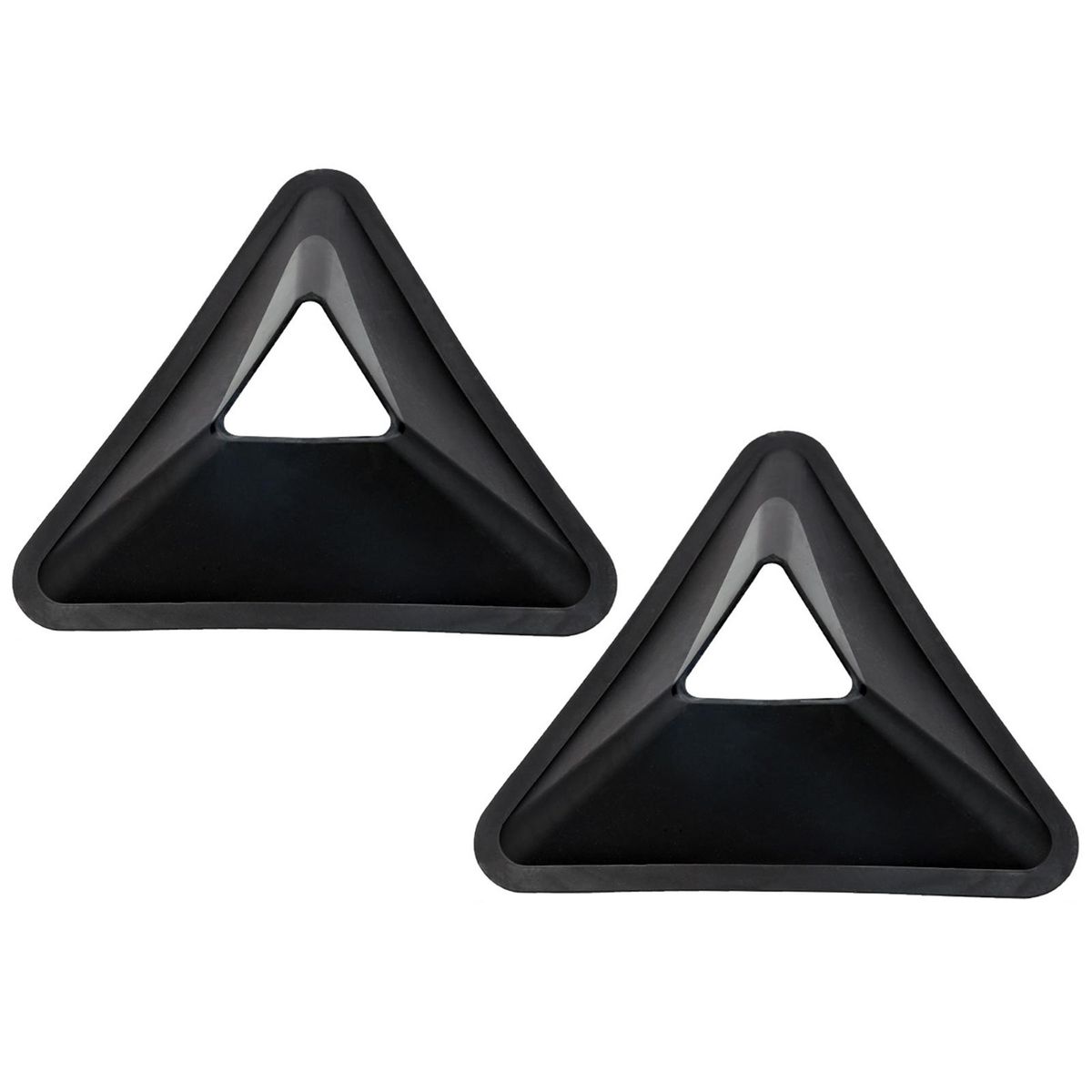 2 Pcs Soccer Markers Reusable Soccer Training Signs Black
