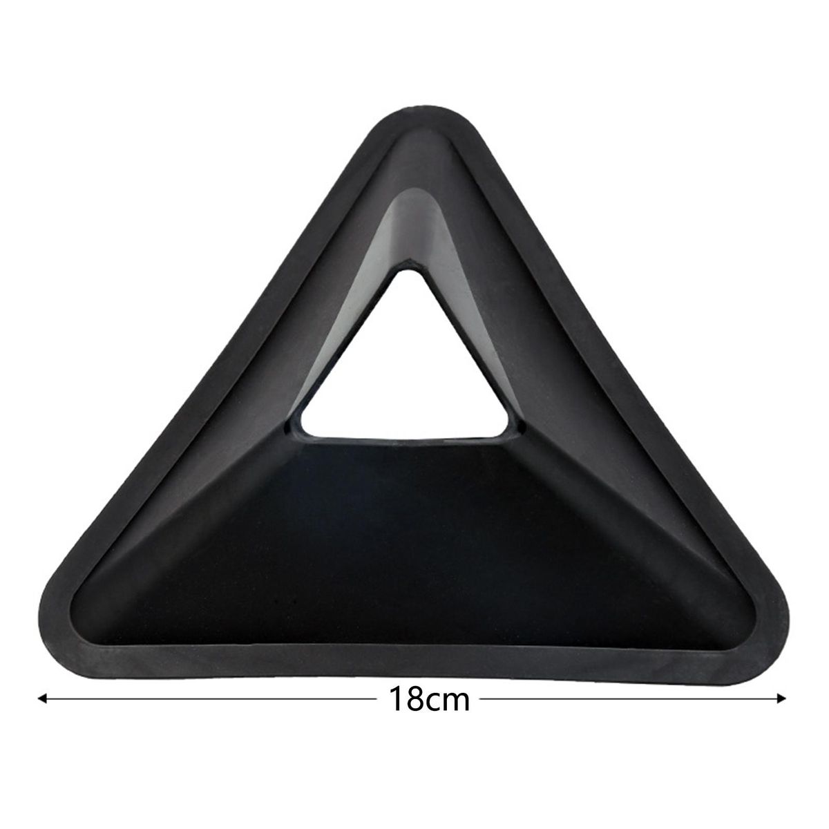 2 Pcs Soccer Markers Reusable Soccer Training Signs Black