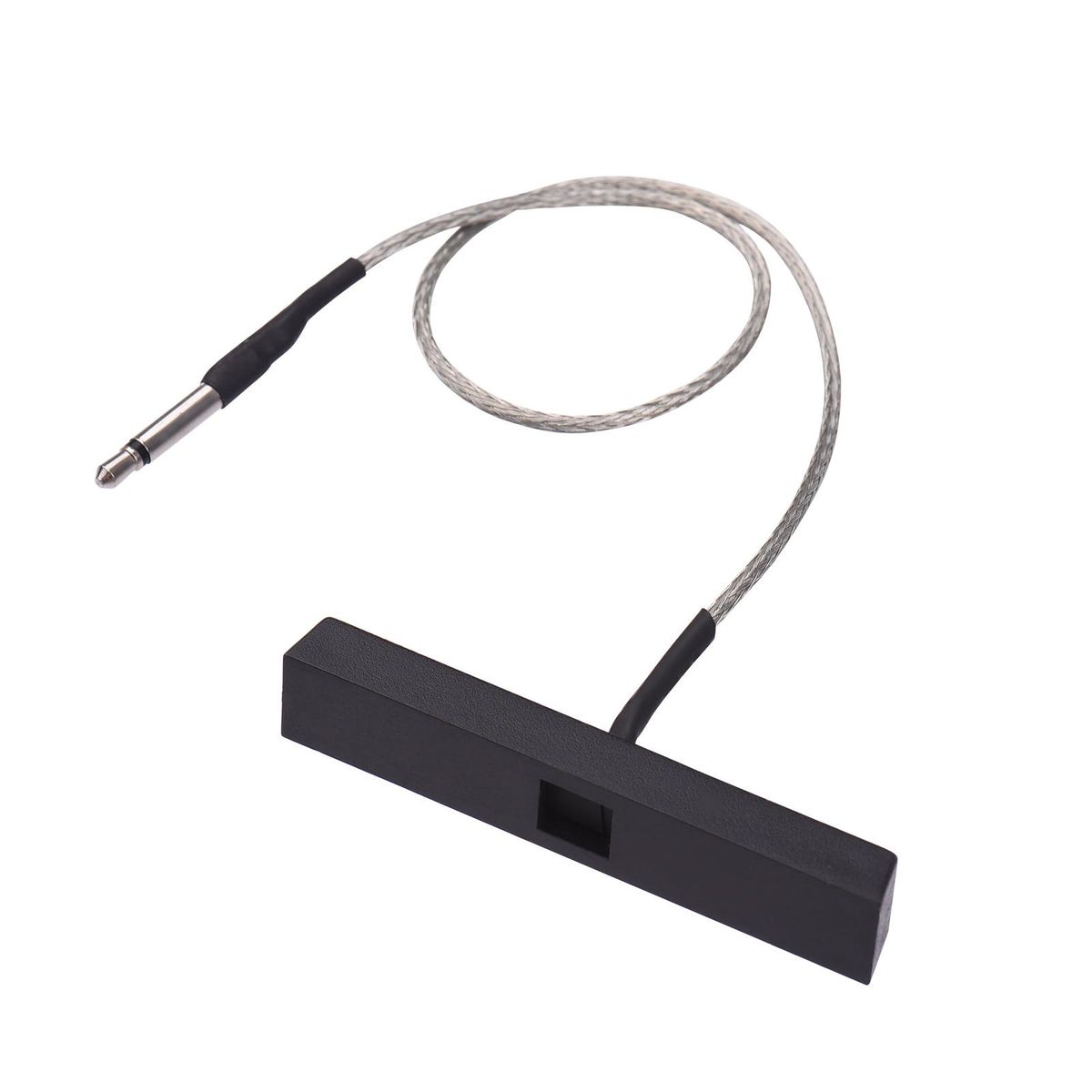 Pickup Rod Stick Pick-up Bar Piezo Acoustic Pickup with 60mm Center Lead 2.5mm Plug Mounting Bracket for Violin