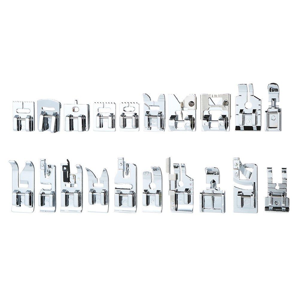 62pcs Professional Domestic Sewing Machine Presser Foot Set