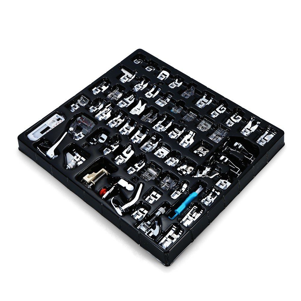 62pcs Professional Domestic Sewing Machine Presser Foot Set