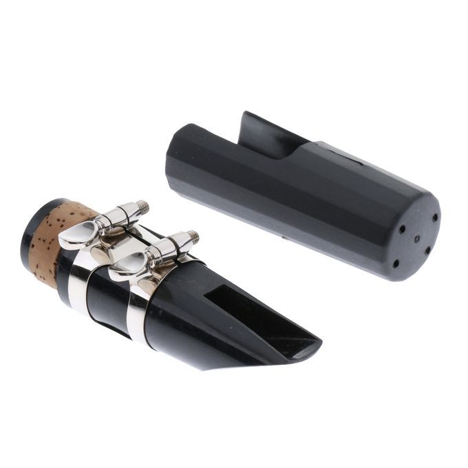 Bb B Flat Clarinet Mouthpiece With Ligature Cap For Wind Instrument