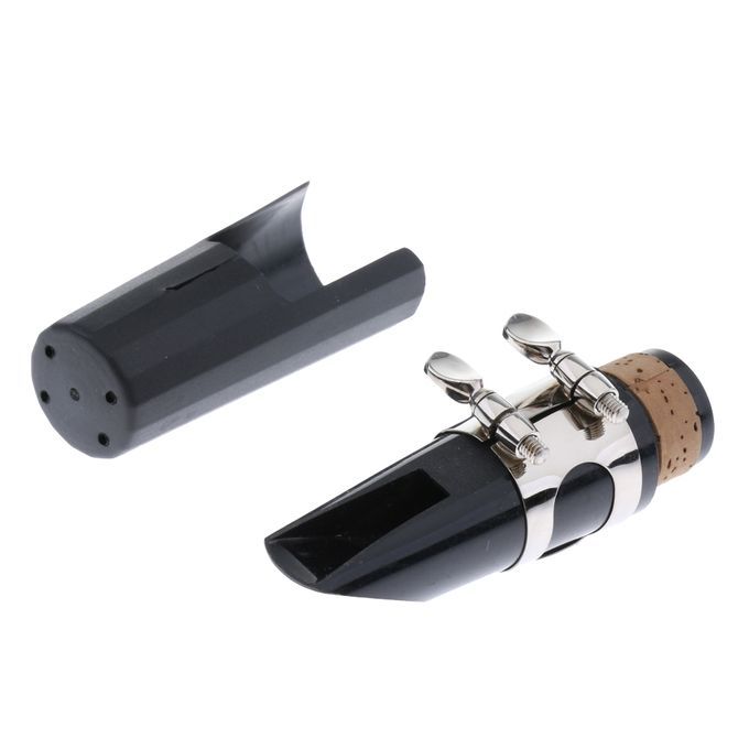 Bb B Flat Clarinet Mouthpiece With Ligature Cap For Wind Instrument