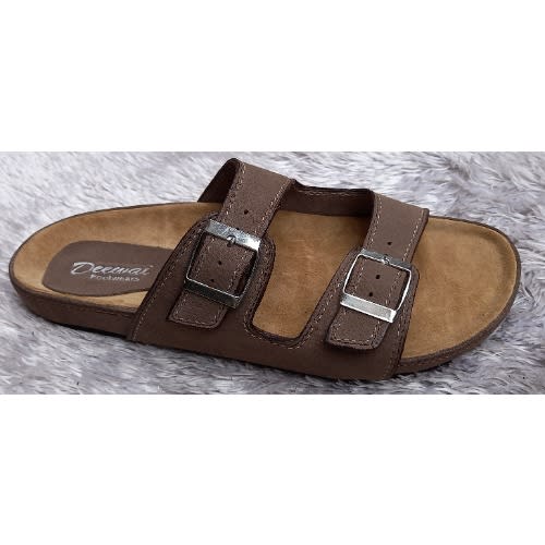 2 Straps Birkenstock Italian Leather Slippers