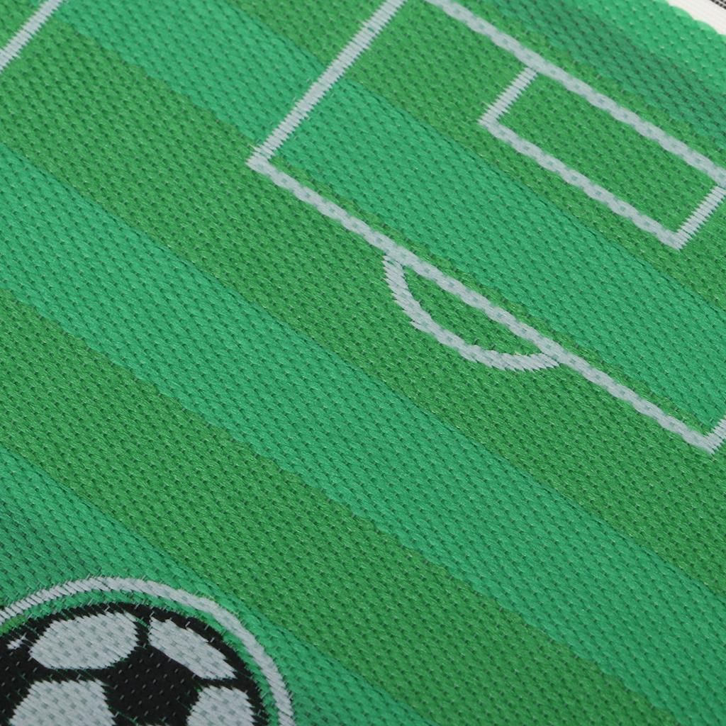 12th Floor Covering Football Field Rug Embroidery Cloth