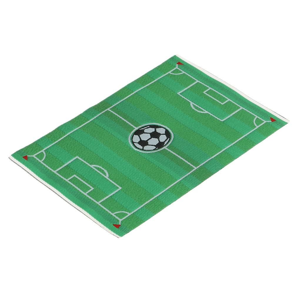 12th Floor Covering Football Field Rug Embroidery Cloth