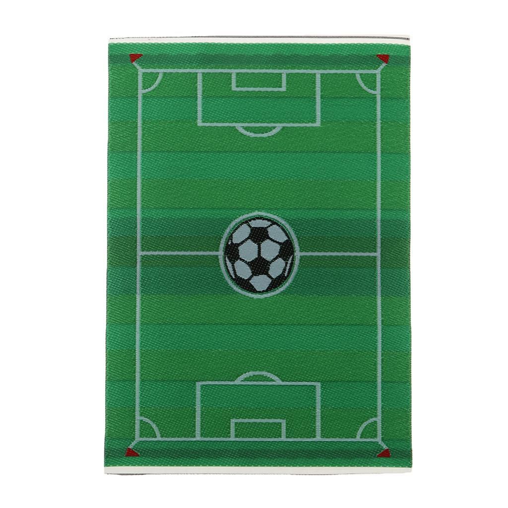12th Floor Covering Football Field Rug Embroidery Cloth