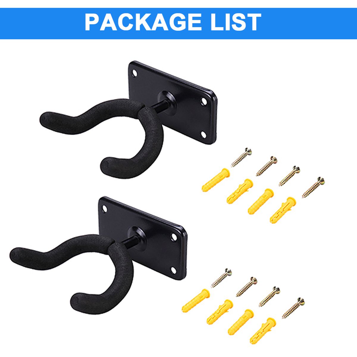 2pcs Skateboard Wall Mount Hook Skateboard Display Wall