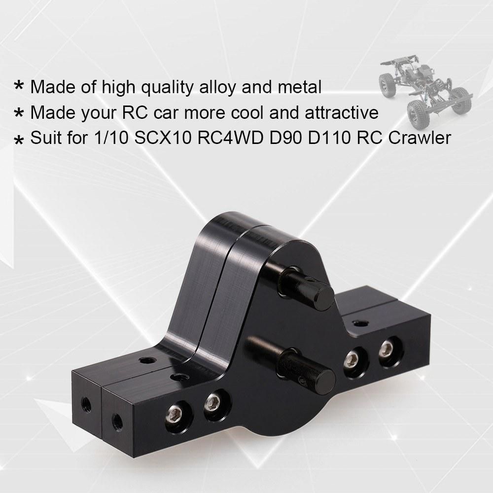 CNC Aluminum Transfer Case for D90 D110 SCX10 RC4WD RC Crawler Trucks