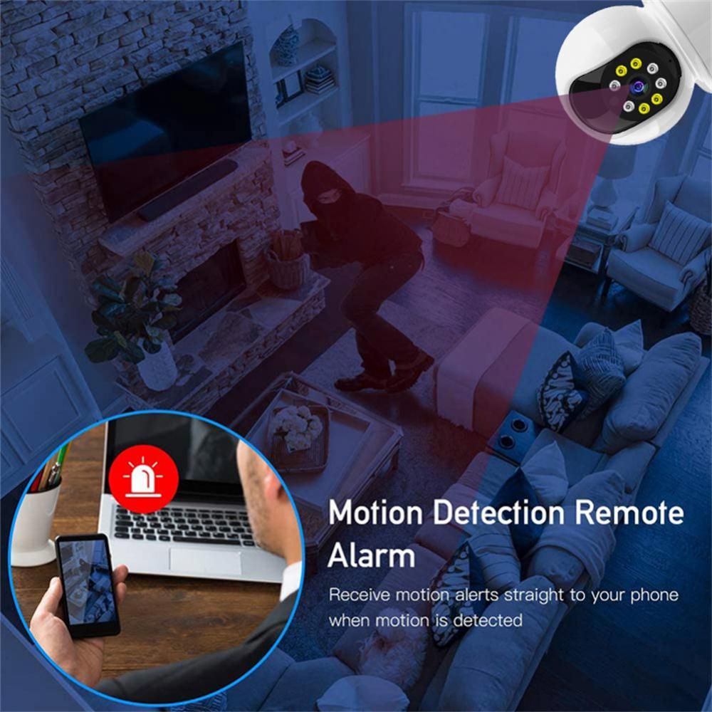 Dual Light Source Wifi Wireless Camera Baby Monitor Home Remote Mobile Phone Mini Wifi Ip Camera P2P  Night Vision Cctv Camera