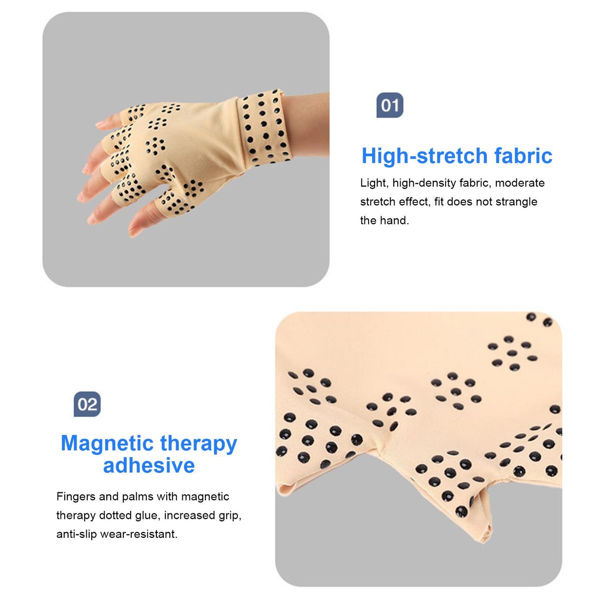 half finger gloves  non-slip joint training outdoor sports fitness cycling gloves