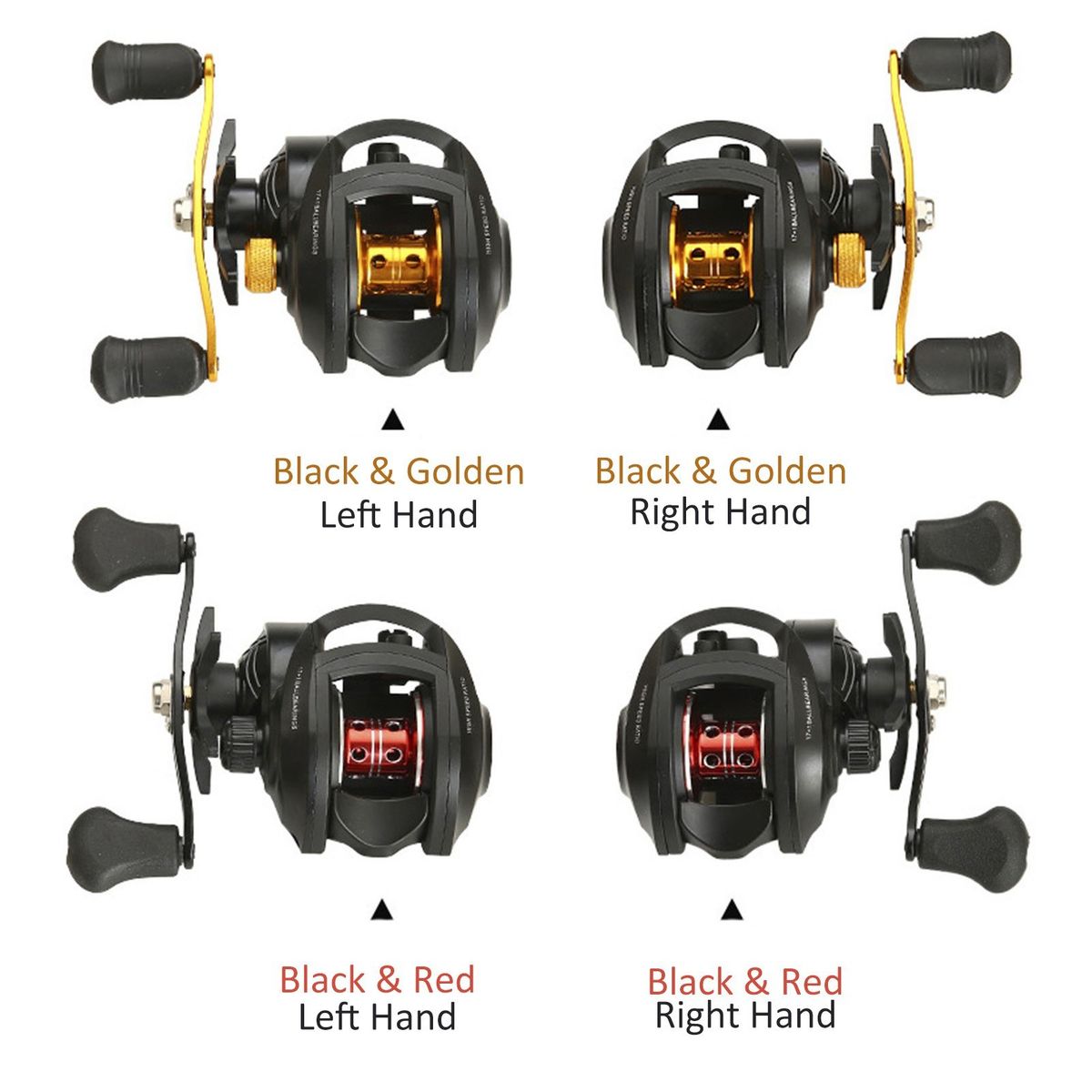 Ultra Smooth 17 + 1 BB Baitcasting Fishing Reel Baitcaster