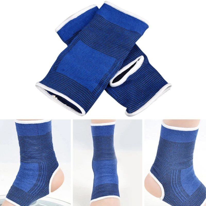 1pcs Professional Elastic Knitted Ankle  Support Band Sports Gym Protects Shoes Ankle Therapy Bandage 1PCS One Size
