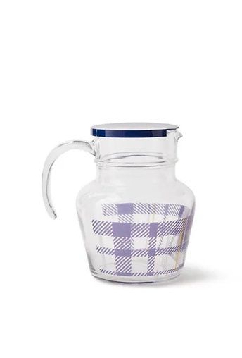 7-Piece Drink Set (Jug 1.4 L + 6 Tumblers 25 Cl),  Blue