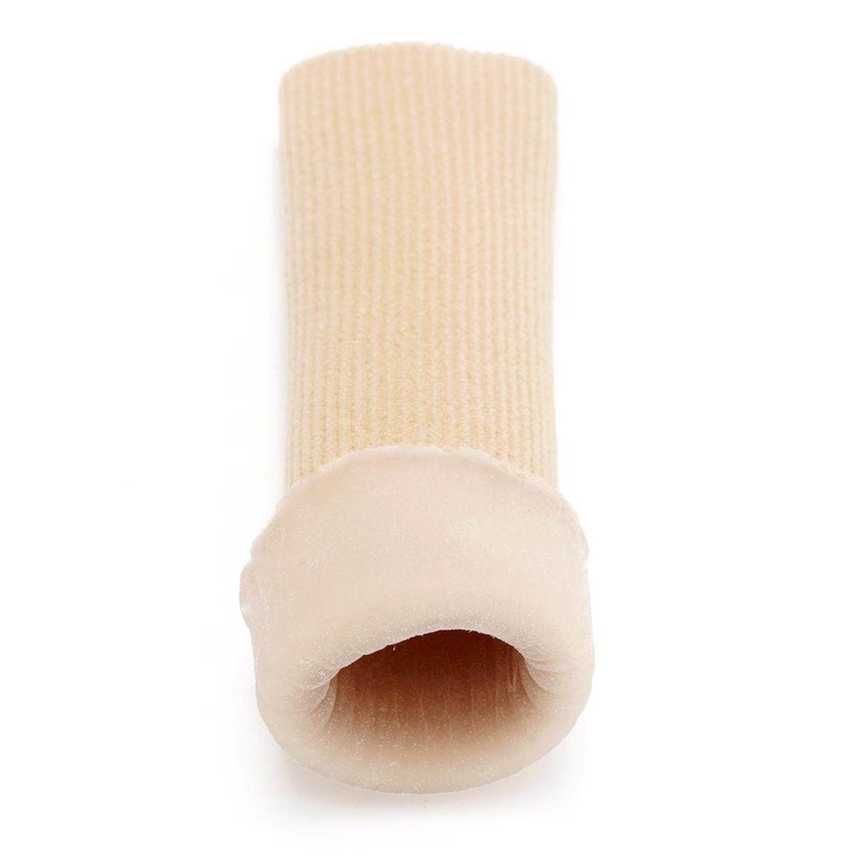 Tube Toe Finger Bandage Cover Cap Protector For Corns Blisters Pain Relief L：3x10cm L：3x10cm