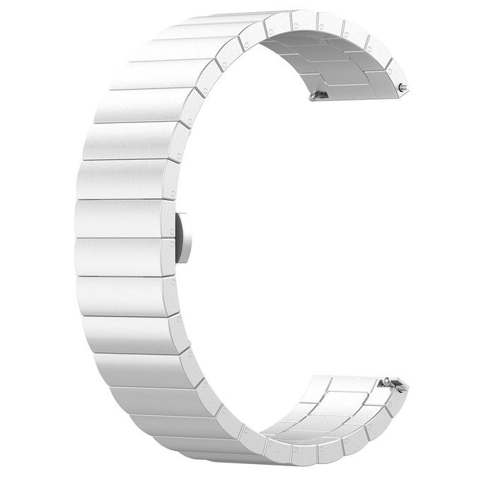 22mm Metal Bracelet Wrist Watch Band For Huawei Hornor Magic Silver