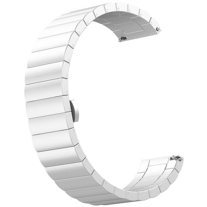 22mm Metal Bracelet Wrist Watch Band For Huawei Hornor Magic Silver