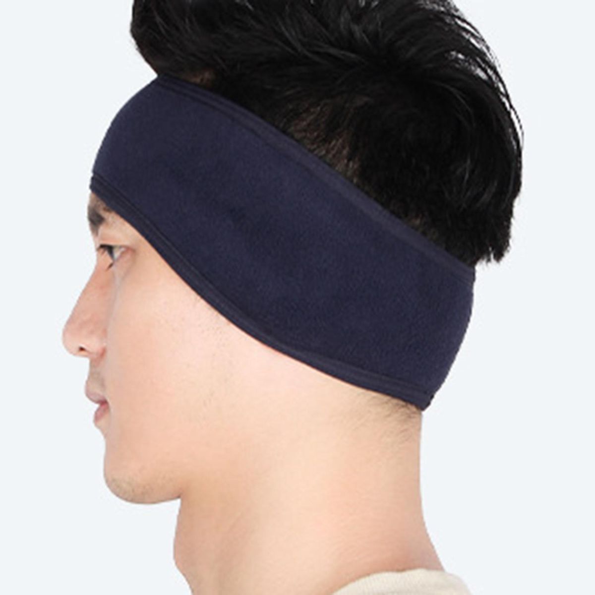 Warm Headband Thermal Sport Ear Warmers Headband Dark Blue