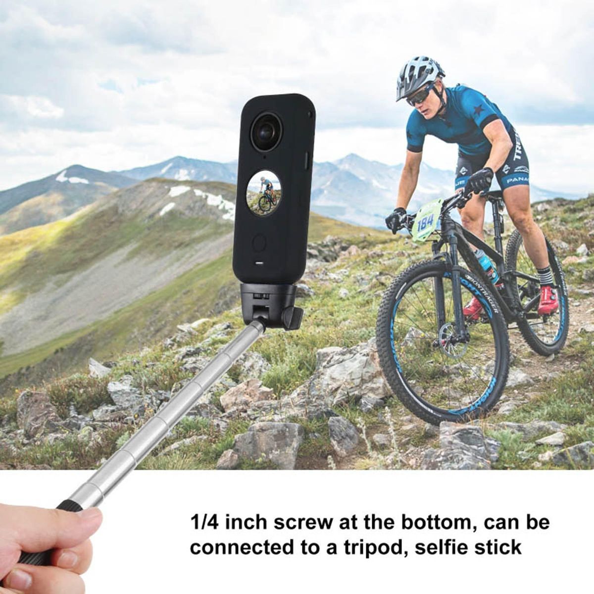 PULUZ Full Body Dustproof Silicone Protective Case with Lens Cover Replacement for Insta360 ONE X2 Panoramic Camera