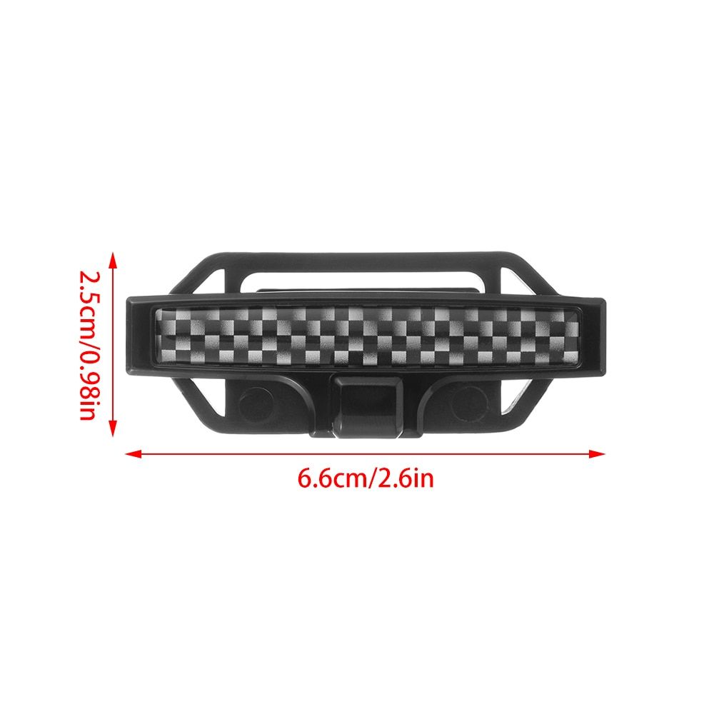 2Pcs Safety Belt Protection Clip Seat Belt Clamp Buckle