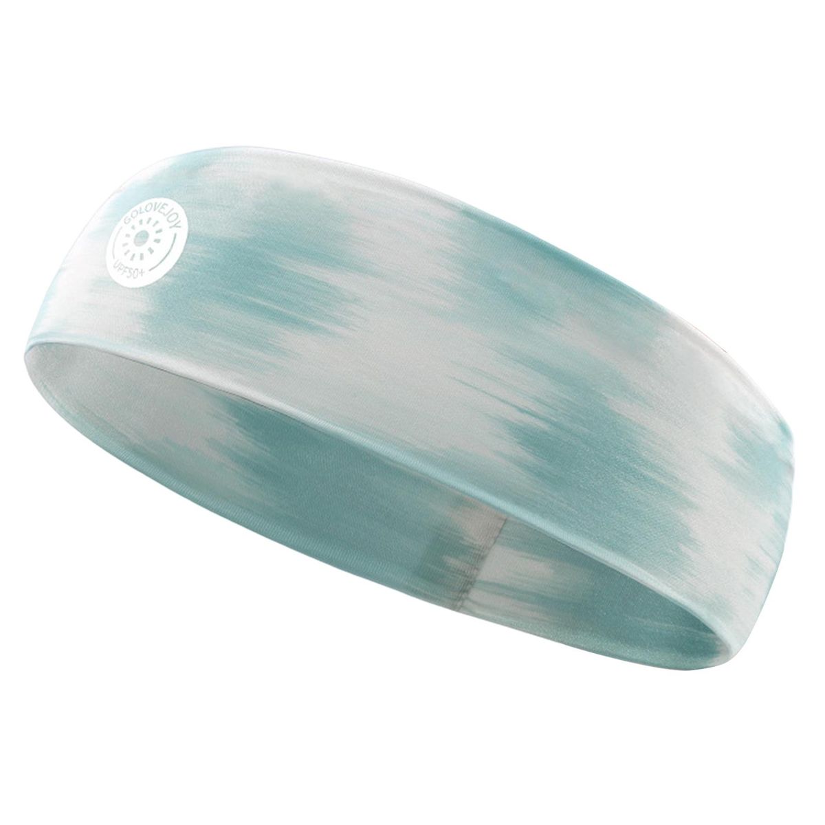Yoga Hairband Women Workout Sweatband Cyan