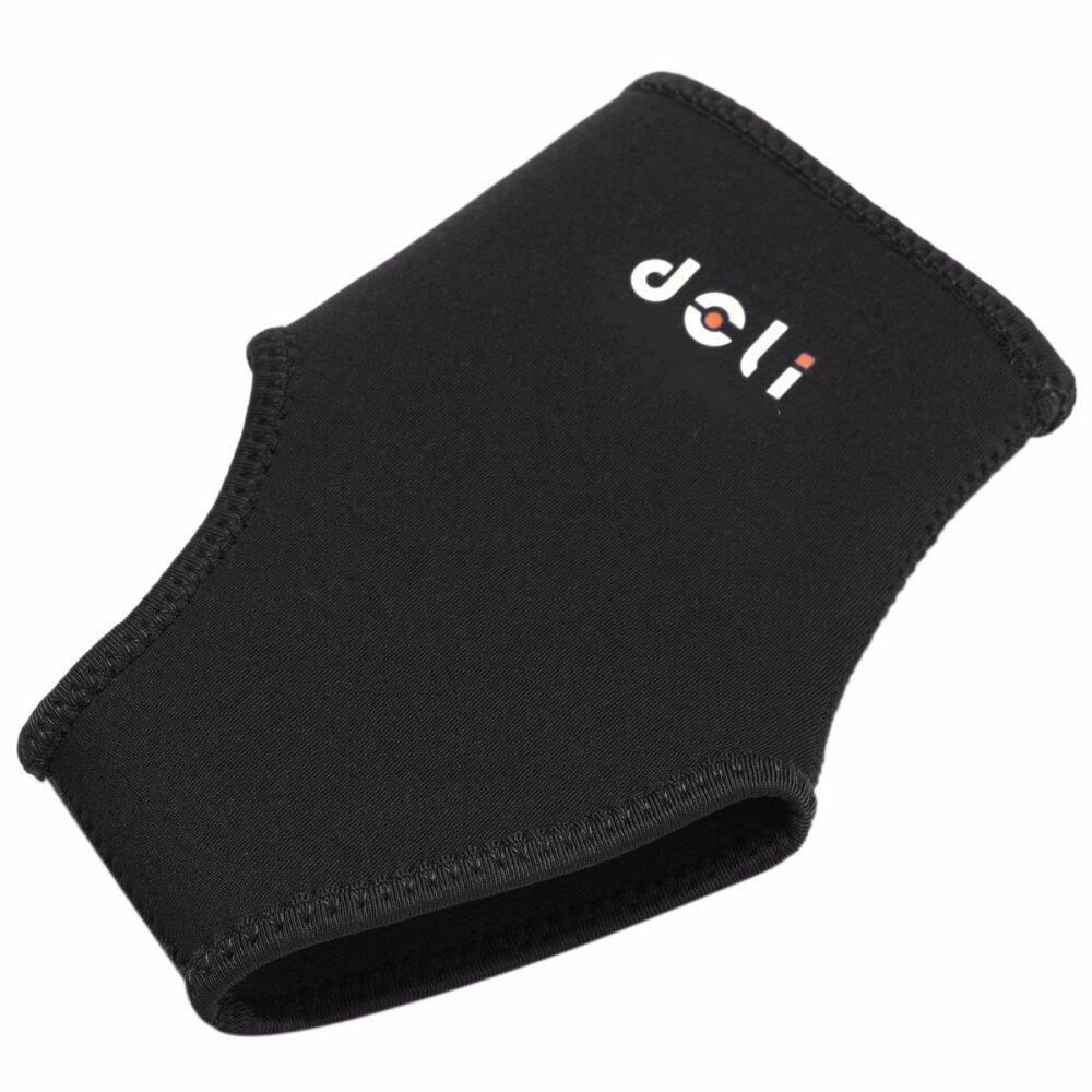 New Sports Basketball Exercise Ankle Foot Elastic Protector Brace Wrap Black Black