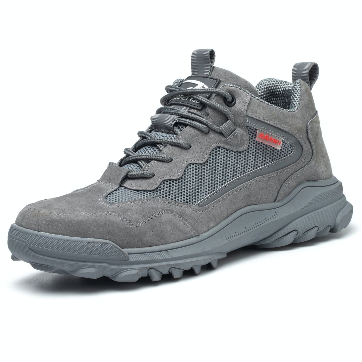 Safety Boots Steel Toe Work Shoes Breathable Leather Upper