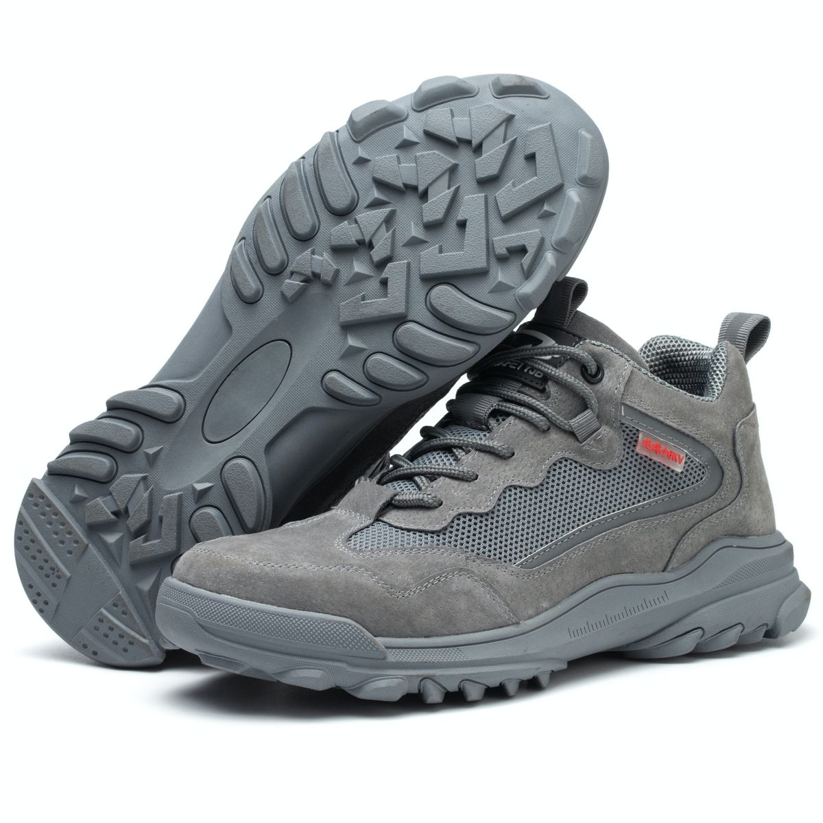 Safety Boots Steel Toe Work Shoes Breathable Leather Upper
