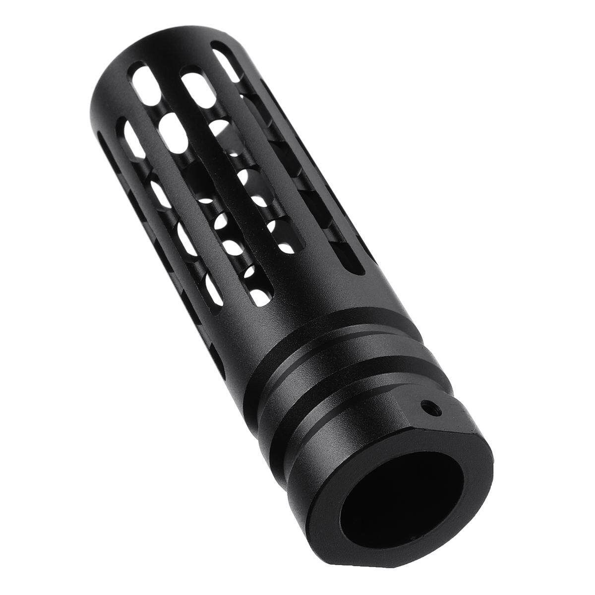 Full Metal BLASTER Silencer Muffer Black Attachment For JinMing Gen8 M4 Black Deep Black