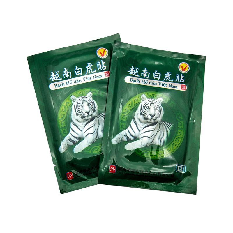 32pcs Care Relieving /4Bag Lumbar Pain Patch Pain Vietnam Tiger Relief Meridians Back/Neck Muscular Plaster White Health