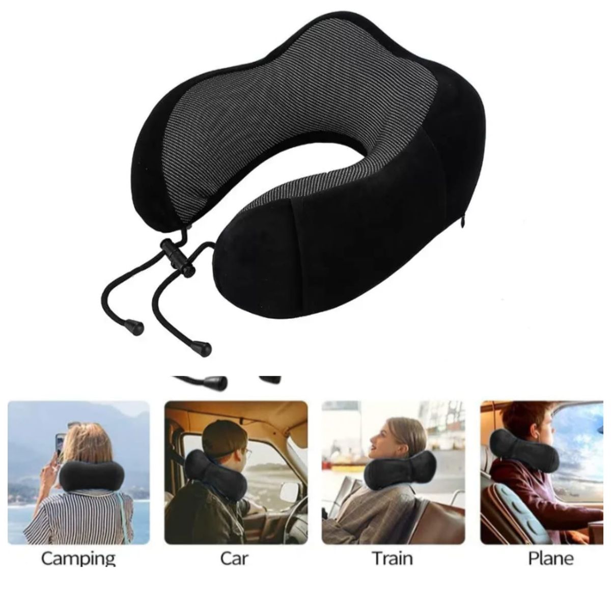Upgraded Memory Form Travel Pillow,Cervical Neck Pillow