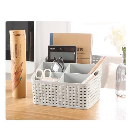 Plastic Makeup Storage Box Cosmetic Organizer Desktop Office Storage Skincare Case Lipstick Storage Case Jewelry Organizer Box