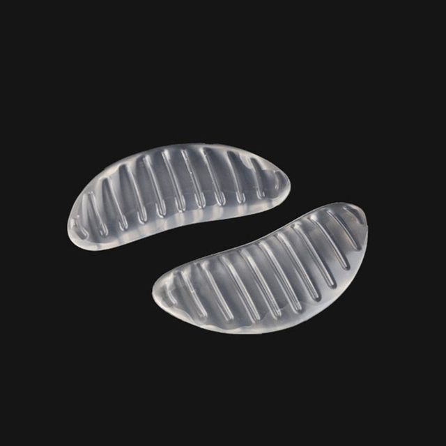 3 Pair/set Flat Feet Arch Support Pad Silicone Transparent