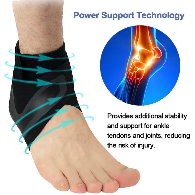 Robuxom Elastic Wrap Foot Ankle Support Strap Weight Women