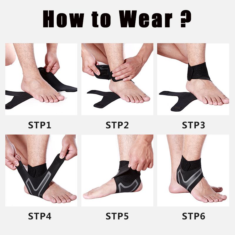 Robuxom Elastic Wrap Foot Ankle Support Strap Weight Women