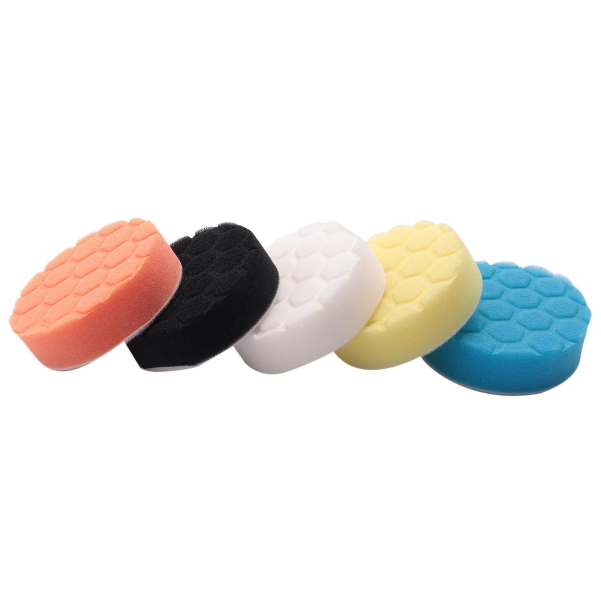 5Pcs 3 Inch Polishing Pads Buffing Sponge Pads Kit for Car
