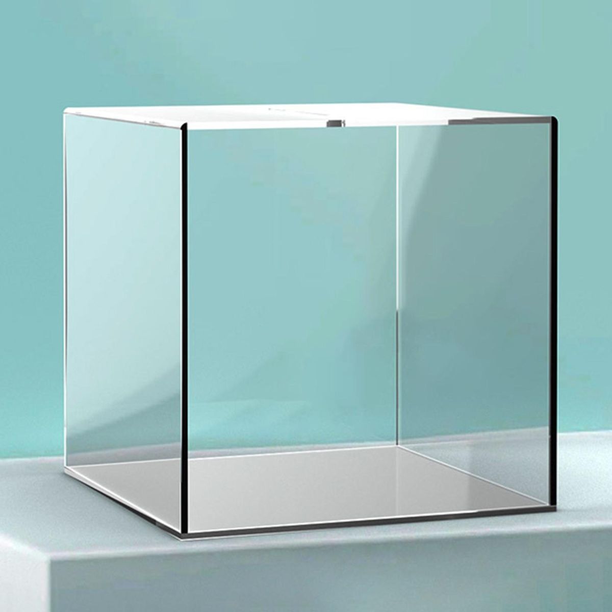 Coins Banknotes Box Transparent Acrylic Coins Money Box Transparent