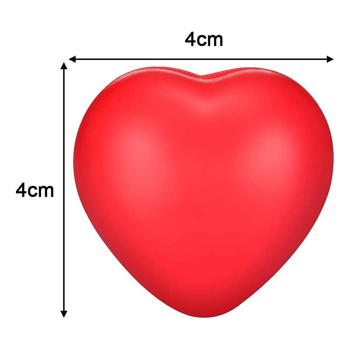 12Pcs Valentine'S Day Red Heart Stress Balls,Stress Balls