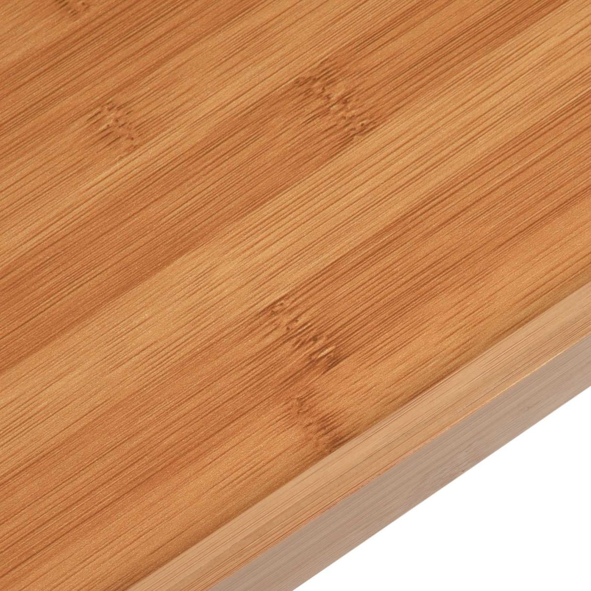 Tea Tray Serving Tray with Handles Bamboo Serving Tray Set f
