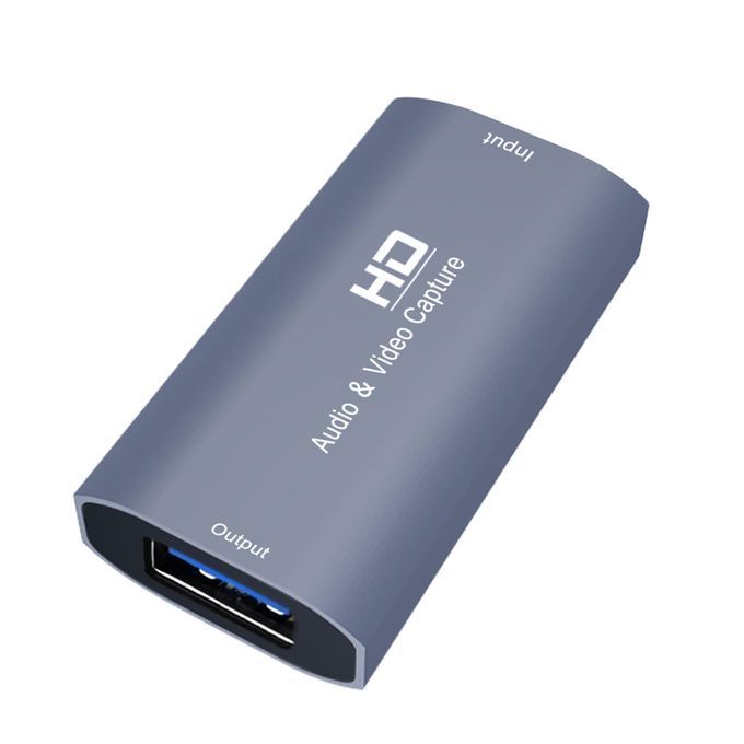 HD USB Audio Video Capture Card Device For Recording Teaching For PC