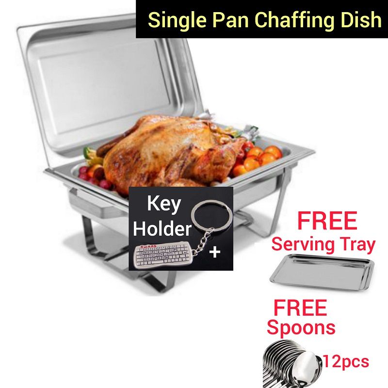 Single Pan Chaffing Dish+Key Holder