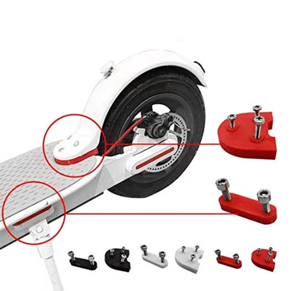 Scooter Spacer Kit Rear Fender Spacer Foot Spacer Compatible with Xiaomi Electric Scooters