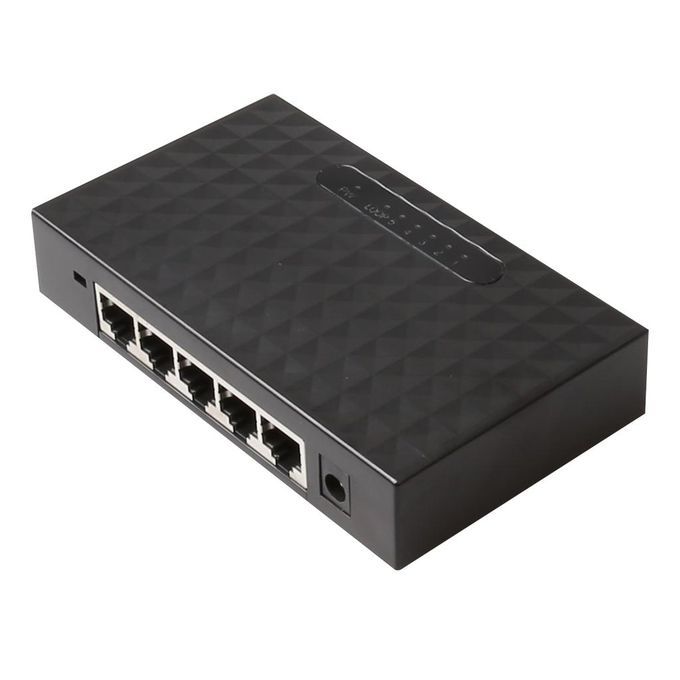 5-Port 10/100/1000Mbps Gigabit Desktop Switch Fast Ethernet Network