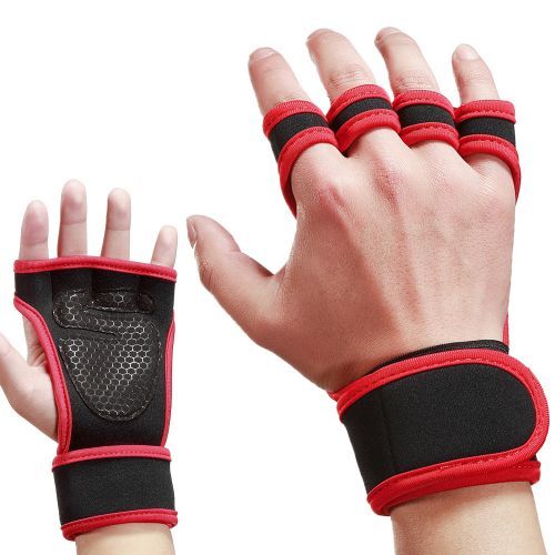 Lifting Gloves Workout Gloves With Integrated Wrist Wraps