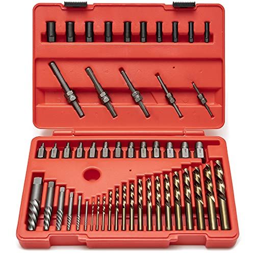 NEIKO 04202A Master Screw Extractor  55 Pieces Broken Bolt R