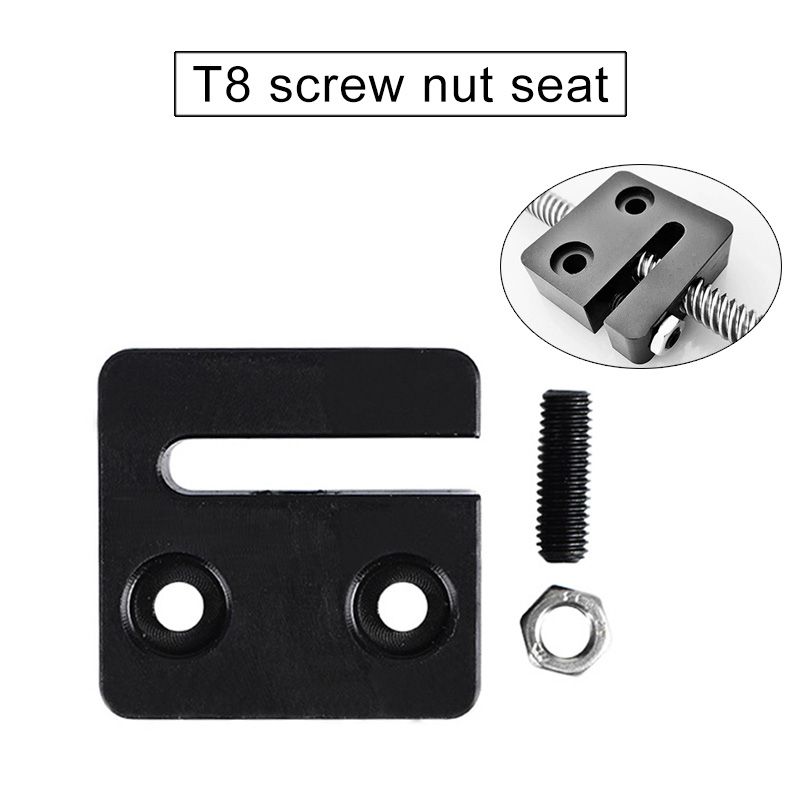 Anti-Backlash Nut Block For 8mm Metric Acme  Screw