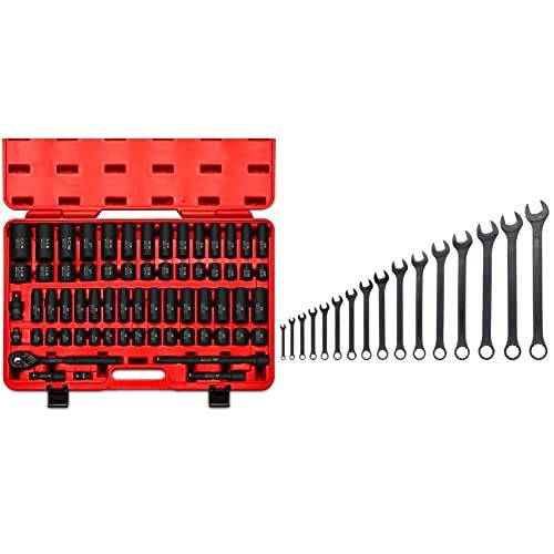 NEIKO 02448A 12 Drive Master Impact Socket Set  65 Piece  Sh