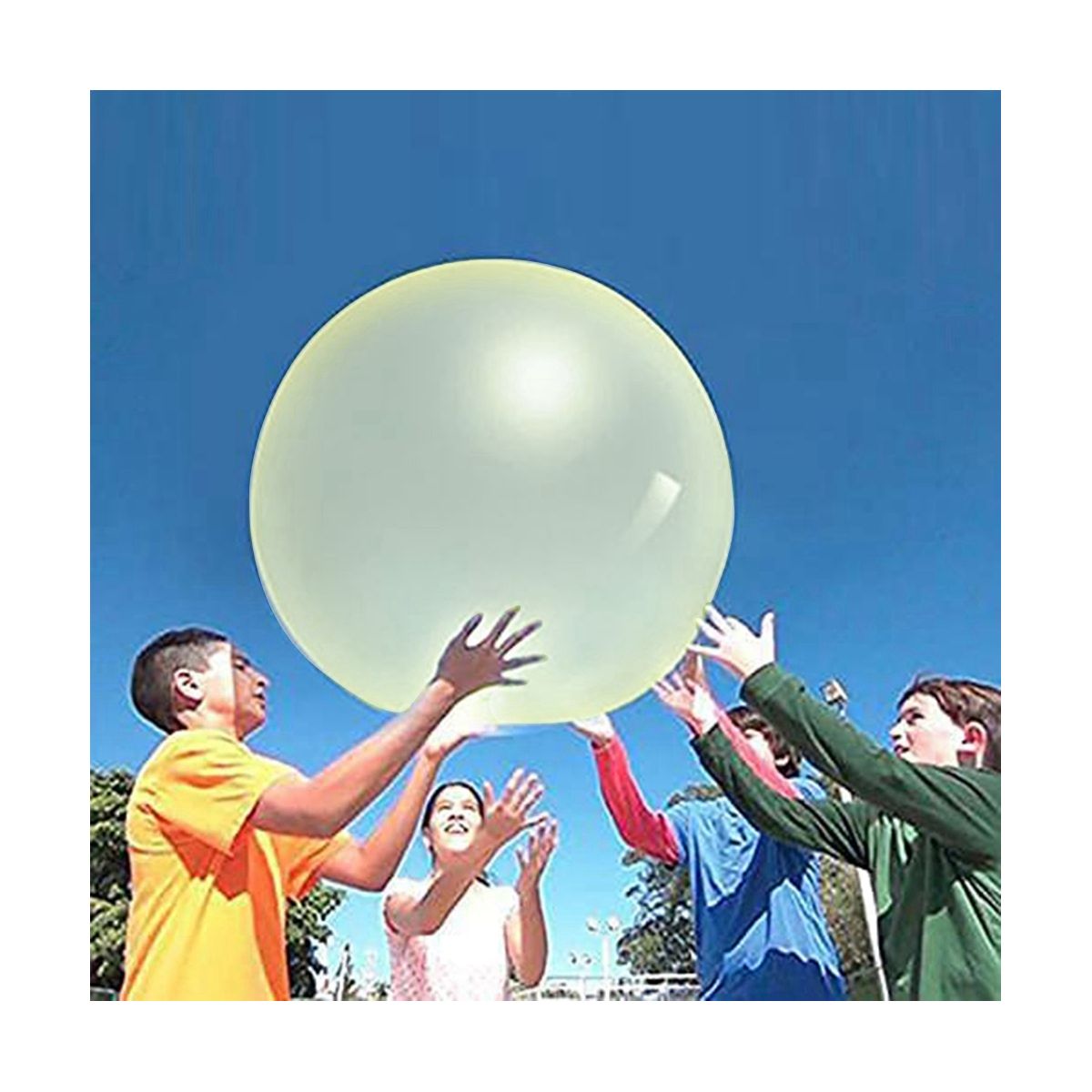 Bubble Ball Toy for Adults Kids, Inflatable W
