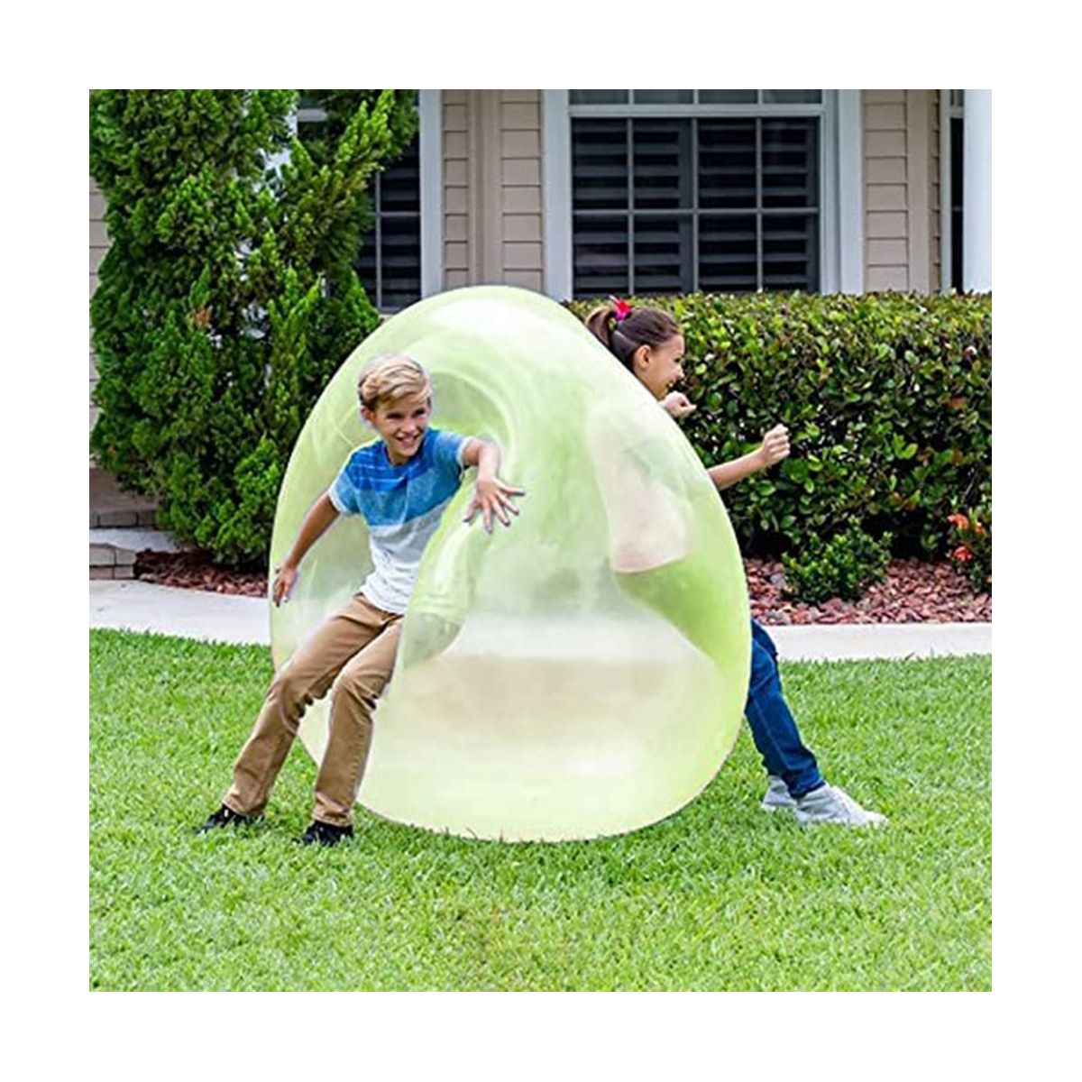 Bubble Ball Toy for Adults Kids, Inflatable W